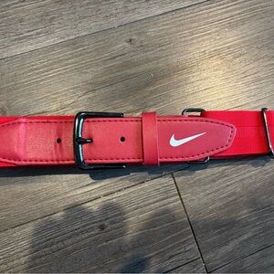 Nike Red Belt